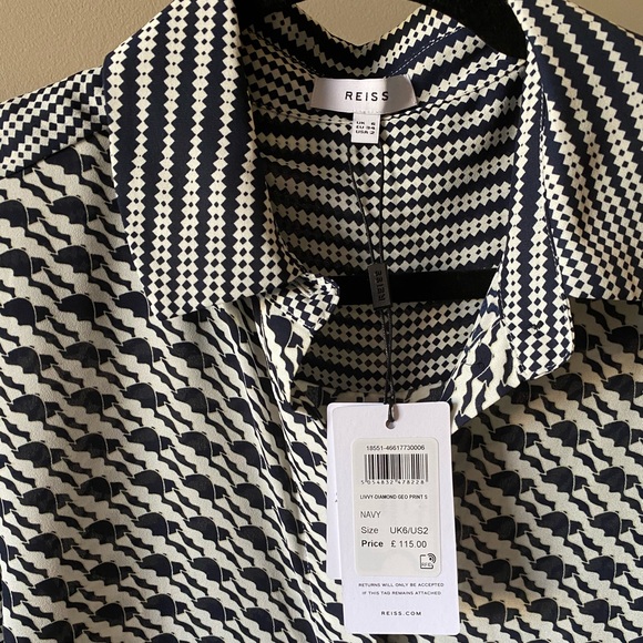 Reiss Livvy Blouse - BRAND NEW - Picture 4 of 9